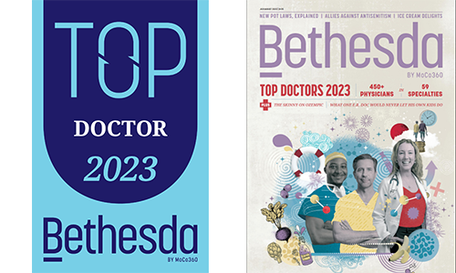 Top Doctor - Bethesda Magazine 2023